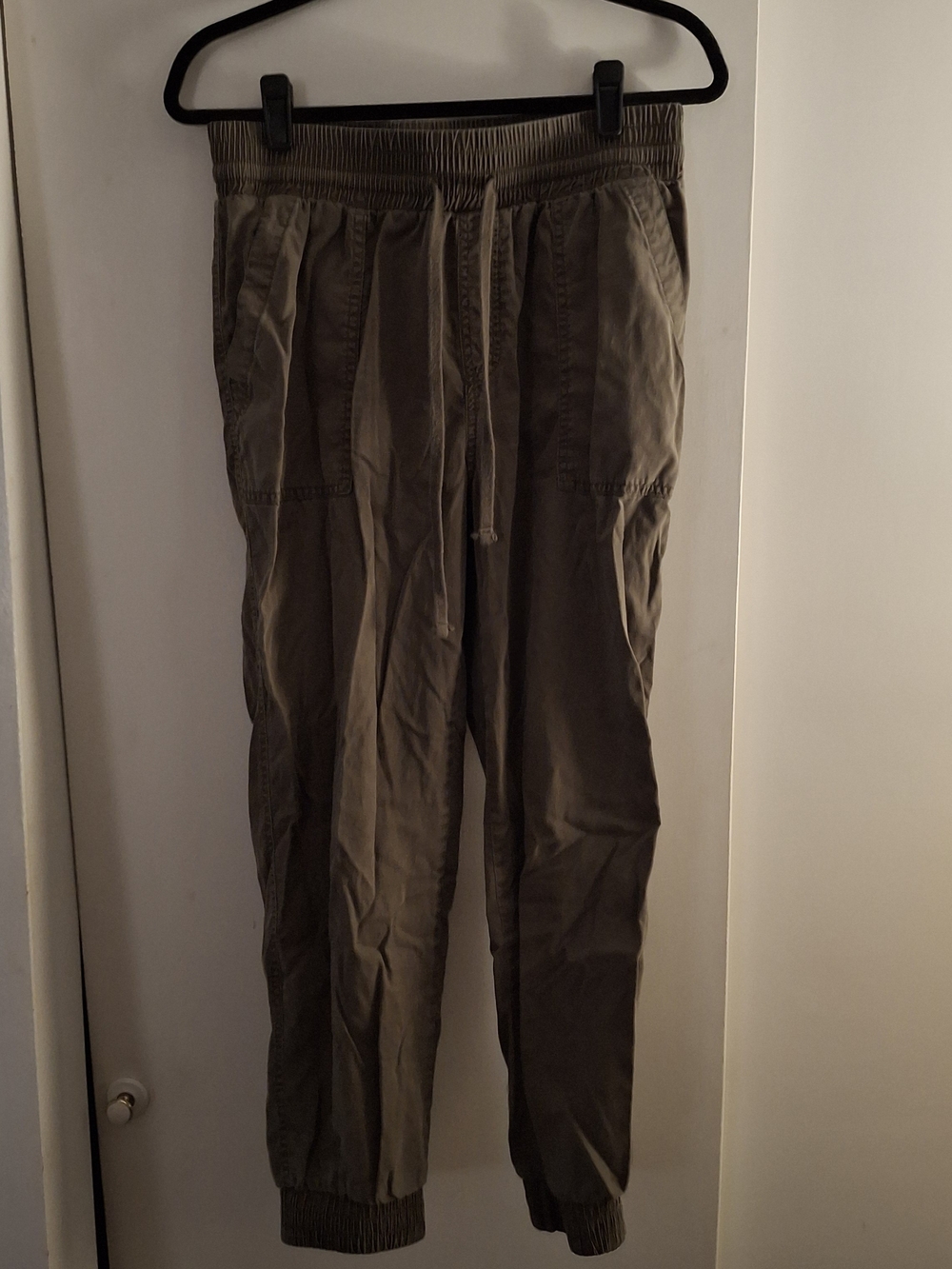 a new day Women's Olive Drawstring Jogger Pants